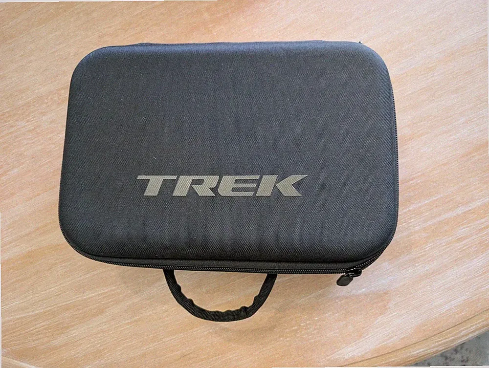 Trek Bike Quick Start Guide Charger Manual Zippered Storage Hard Case